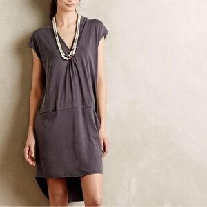 Anthropologie Dolan Lola Cocoon Tunic Dress in Gray size XS
